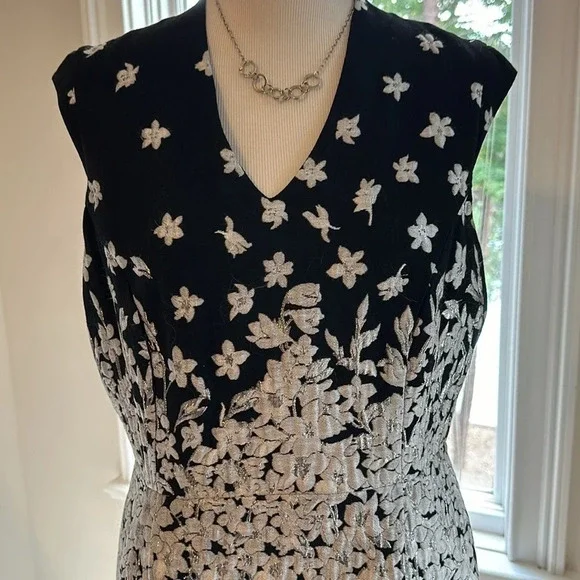 Gorgeous NWT Frank Lyman Cap Sleeve Dress, Size 10 - Picture 3 of 11